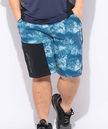EXCELLENT FINE（エクセレント ファイン）の「ジャージ ショートパンツ 総柄 メンズ 大きいサイズ ドライ ストレッチ ウエストゴム ジャージパンツ EXCELLENT FINE (エクセレントファイン)（その他パンツ）」