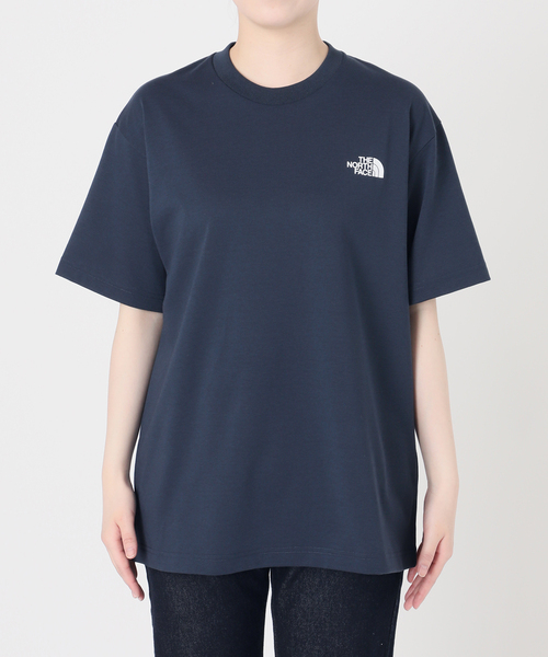 THE NORTH FACE(ザノースフェイス)の「《追加》THE NORTH FACE/ノースフェイス Bandana Square Logo Tee NT32446(Tシャツ/カットソー・レディース・ネイビー/ホワイト・MEDIUM)」の20枚目の写真
