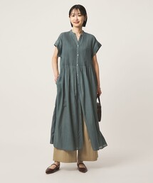 green label relaxing | マイクロ ピンタック ワンピース(ワンピース)