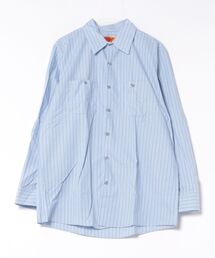 RED KAP(レッドキャップ) 長袖ワークシャツ 4.25oz ストライプ
