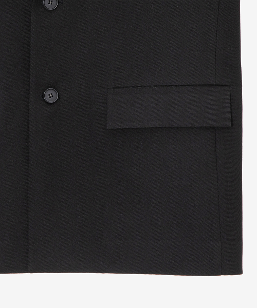 MINDBRIDGE（マインドブリッジ）の「[COUTURE]ゴル組織オーバーサイズジャケット（テーラードジャケット・メンズ・ブラック・95/100/105/110）」の6枚目の写真