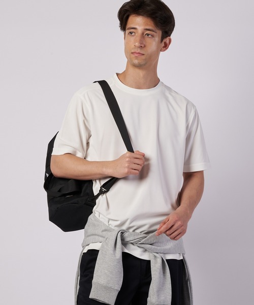 Eddie Bauer(エディーバウアー)の「ポリエステルカノコ 半袖Tシャツ(Tシャツ/カットソー・メンズ・ホワイト/ブラック/オリーブドラブ/ブルー・XL/L/M/S/XXL)」の1枚目の写真