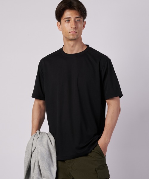 Eddie Bauer(エディーバウアー)の「ポリエステルカノコ 半袖Tシャツ(Tシャツ/カットソー・メンズ・ホワイト/ブラック/オリーブドラブ/ブルー・XL/L/M/S/XXL)」の2枚目の写真