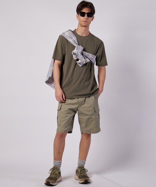 Eddie Bauer(エディーバウアー)の「ポリエステルカノコ 半袖Tシャツ(Tシャツ/カットソー・メンズ・ホワイト/ブラック/オリーブドラブ/ブルー・XL/L/M/S/XXL)」の9枚目の写真
