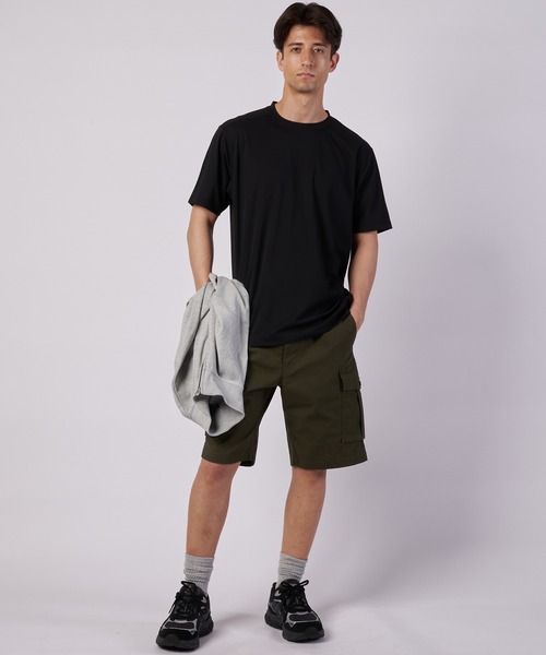 Eddie Bauer(エディーバウアー)の「ポリエステルカノコ 半袖Tシャツ(Tシャツ/カットソー・メンズ・ホワイト/ブラック/オリーブドラブ/ブルー・XL/L/M/S/XXL)」の7枚目の写真