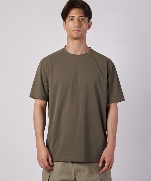 Eddie Bauer(エディーバウアー)の「ポリエステルカノコ 半袖Tシャツ(Tシャツ/カットソー・メンズ・ホワイト/ブラック/オリーブドラブ/ブルー・XL/L/M/S/XXL)」の13枚目の写真