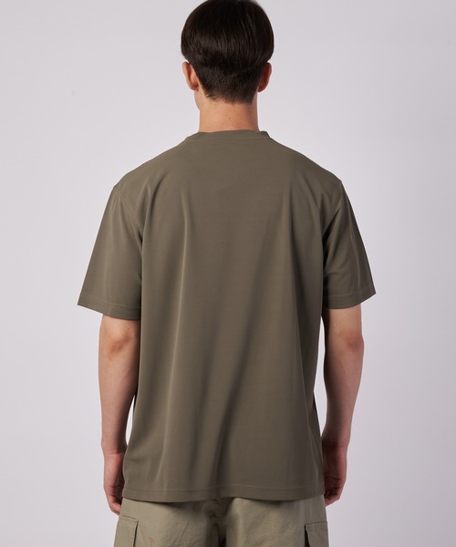 Eddie Bauer(エディーバウアー)の「ポリエステルカノコ 半袖Tシャツ(Tシャツ/カットソー・メンズ・ホワイト/ブラック/オリーブドラブ/ブルー・XL/L/M/S/XXL)」の14枚目の写真