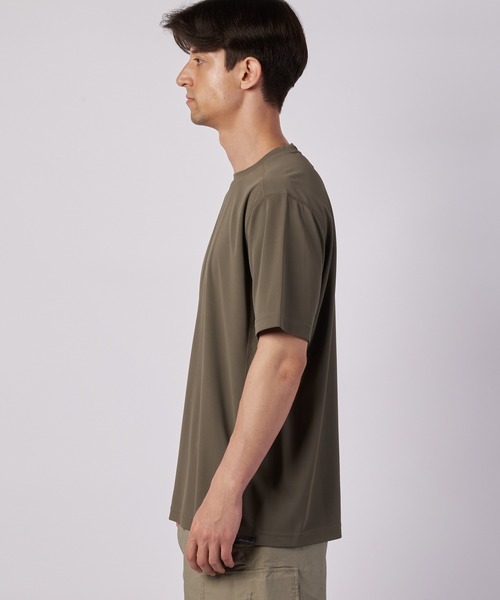 Eddie Bauer(エディーバウアー)の「ポリエステルカノコ 半袖Tシャツ(Tシャツ/カットソー・メンズ・ホワイト/ブラック/オリーブドラブ/ブルー・XL/L/M/S/XXL)」の15枚目の写真