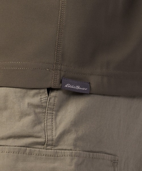Eddie Bauer(エディーバウアー)の「ポリエステルカノコ 半袖Tシャツ(Tシャツ/カットソー・メンズ・ホワイト/ブラック/オリーブドラブ/ブルー・XL/L/M/S/XXL)」の18枚目の写真