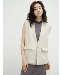 ヤマダヤベージュベスト＆ブラックベスト セール】YAMADAYA STORE｜ヤマダヤ ストアのベスト（ベージュ系