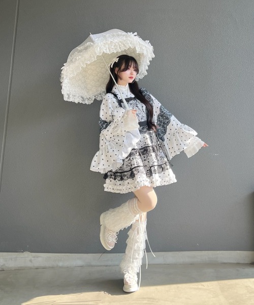Lovilyn（ラヴィリン）の「【再販】浴衣ミニスカート（スカート・レディース・レッド/ホワイト/ブルー・MEDIUM/SMALL）」の7枚目の写真