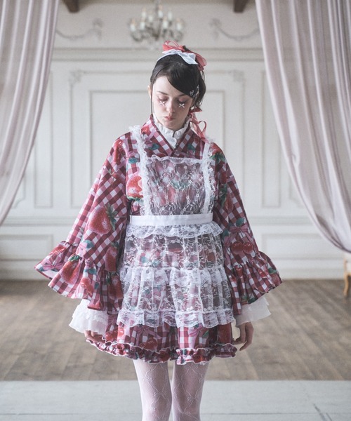 Lovilyn（ラヴィリン）の「【再販】浴衣ミニスカート（スカート・レディース・レッド/ホワイト/ブルー・MEDIUM/SMALL）」の21枚目の写真