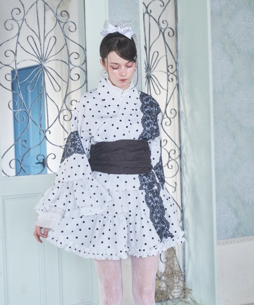 Lovilyn（ラヴィリン）の「【再販】浴衣ミニスカート（スカート・レディース・レッド/ホワイト/ブルー・MEDIUM/SMALL）」の22枚目の写真