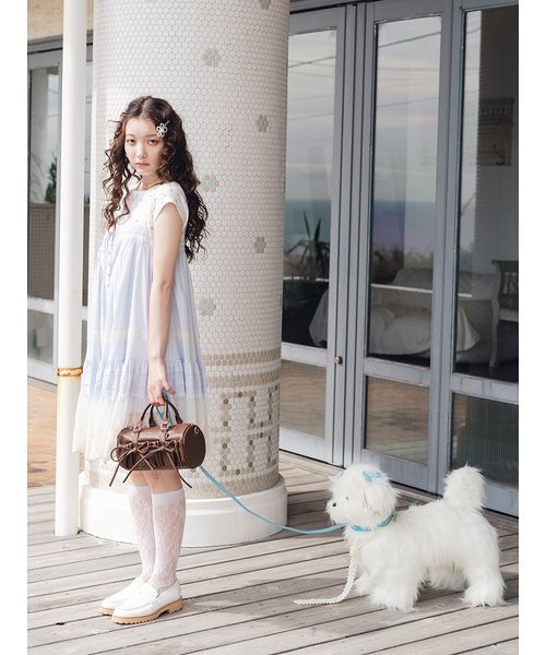 FURFUR(ファーファー)の「【WEB限定カラー】レースワッペンコンパクトTシャツ(Tシャツ/カットソー・レディース・ホワイト/レッド/ピンク/アイボリー/ブラック・F)」の20枚目の写真
