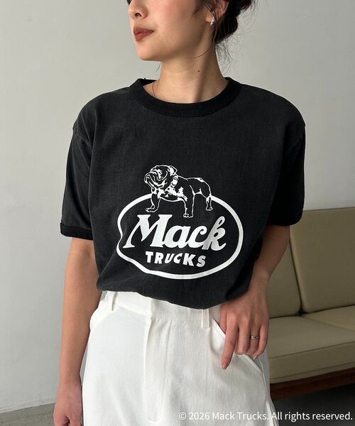 CAPRICIEUX LE'MAGE（カプリシューレマージュ）の「〈GOOD ROCK SPEED〉MACK TRUCKS Tシャツ（Tシャツ/カットソー・レディース・ブラック・FREE）」の2枚目の写真