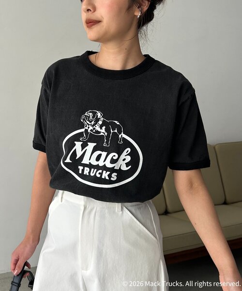 CAPRICIEUX LE'MAGE（カプリシューレマージュ）の「〈GOOD ROCK SPEED〉MACK TRUCKS Tシャツ（Tシャツ/カットソー・レディース・ブラック・FREE）」の3枚目の写真