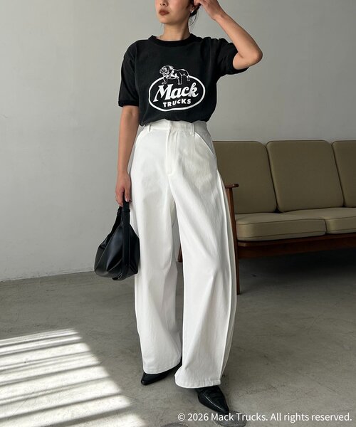 CAPRICIEUX LE'MAGE（カプリシューレマージュ）の「〈GOOD ROCK SPEED〉MACK TRUCKS Tシャツ（Tシャツ/カットソー・レディース・ブラック・FREE）」の7枚目の写真