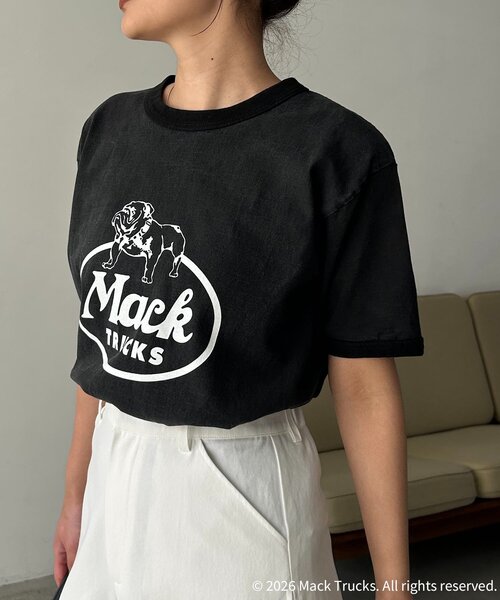 CAPRICIEUX LE'MAGE（カプリシューレマージュ）の「〈GOOD ROCK SPEED〉MACK TRUCKS Tシャツ（Tシャツ/カットソー・レディース・ブラック・FREE）」の8枚目の写真