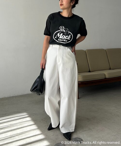 CAPRICIEUX LE'MAGE（カプリシューレマージュ）の「〈GOOD ROCK SPEED〉MACK TRUCKS Tシャツ（Tシャツ/カットソー・レディース・ブラック・FREE）」の9枚目の写真