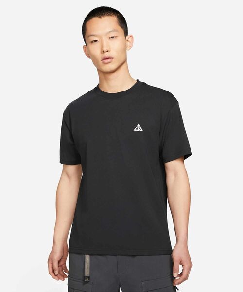 ACG(エィシージー)の「ナイキ ACG ショートスリーブ Tシャツ / Nike ACG Short-Sleeve T-Shirt DC5357-010 Black(Tシャツ/カットソー・メンズ・ブラック・2XL/XL/S/M/L)」の2枚目の写真