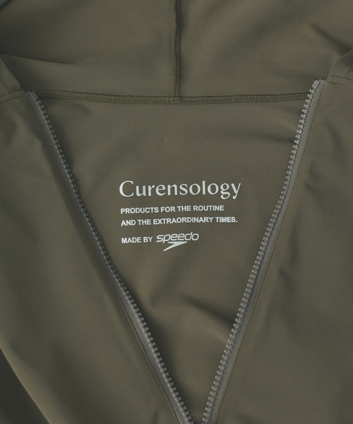 Curensology カレンソロジー　リボンラッシュガード　ブルー　完売 スタイリスト室井由美子さんYouTube紹介アイテム＞Curensology(カレン