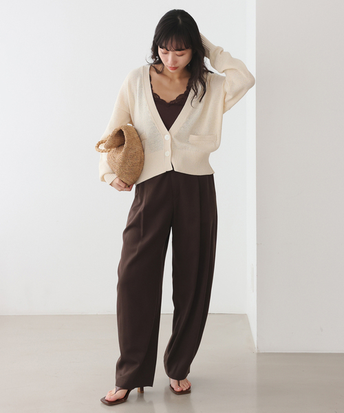 SENSO（センソ）の「senso/センソ POESIE トングサンダル（サンダル・レディース・ブラウン・36/37）」の10枚目の写真