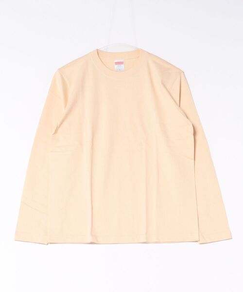 TONE SELECT WEAR（トーンセレクトウェア）の「United Athle(ユナイテッドアスレ) 5.6オンス ロングスリーブTシャツ メンズ 長袖Tシャツ (5010-01)(501001)【501001】（Tシャツ/カットソー・メンズ・グレー/レッド/ベージュ系その他/ホワイト/ネイビー/ブラック/アイボリー/バイオレット/チャコールグレー・X-LARGE/LARGE/MEDIUM/SMALL）」の2枚目の写真