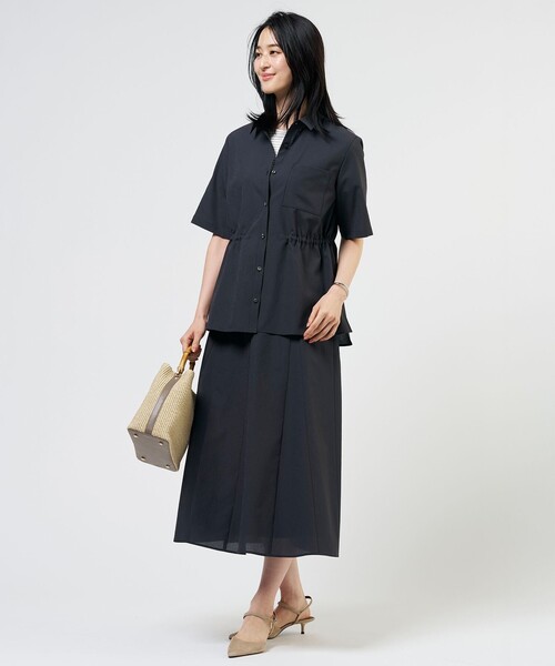 J.PRESS(ジェイプレス)の「【WEB限定】アキハ BREEZE COOL シャツ ブラウス(シャツ/ブラウス・レディース・ブラウン系/ライトグレー系/グレー系・9/11)」の8枚目の写真