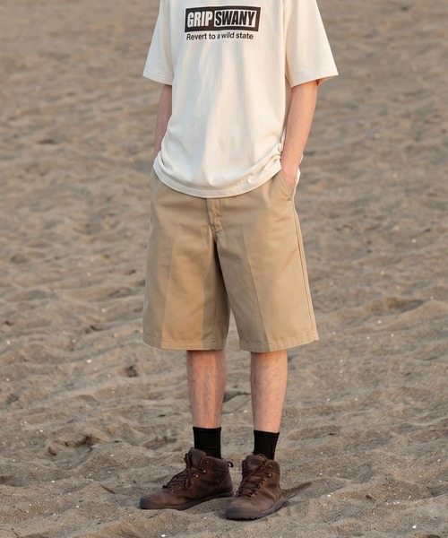 GRIP SWANY(グリップスワニー)の「【262M40GS01】GRIPSWANY×Dickies EASY DOUBLE HIP WORK SHORTS(その他パンツ・メンズ・パープル/ブラック/カーキ・XL/M/L)」の3枚目の写真