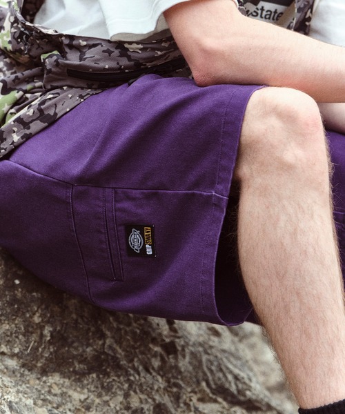 GRIP SWANY(グリップスワニー)の「【262M40GS01】GRIPSWANY×Dickies EASY DOUBLE HIP WORK SHORTS(その他パンツ・メンズ・パープル/ブラック/カーキ・XL/M/L)」の19枚目の写真