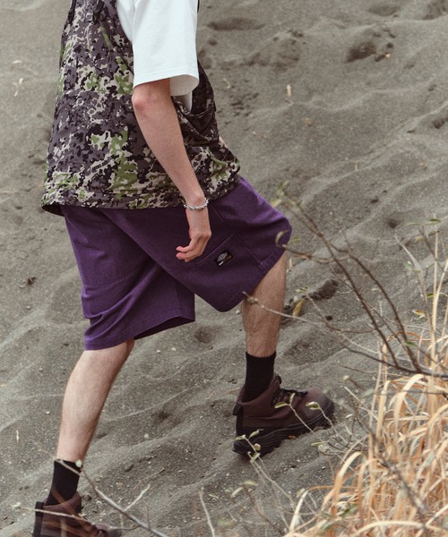GRIP SWANY(グリップスワニー)の「【262M40GS01】GRIPSWANY×Dickies EASY DOUBLE HIP WORK SHORTS(その他パンツ・メンズ・パープル/ブラック/カーキ・XL/M/L)」の21枚目の写真