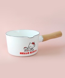 sanrio（サンリオ）の「〈SANRIO/サンリオ〉 ハローキティ＆タイニーチャム ホーローミルクパン ENMP2（鍋/フライパン）」