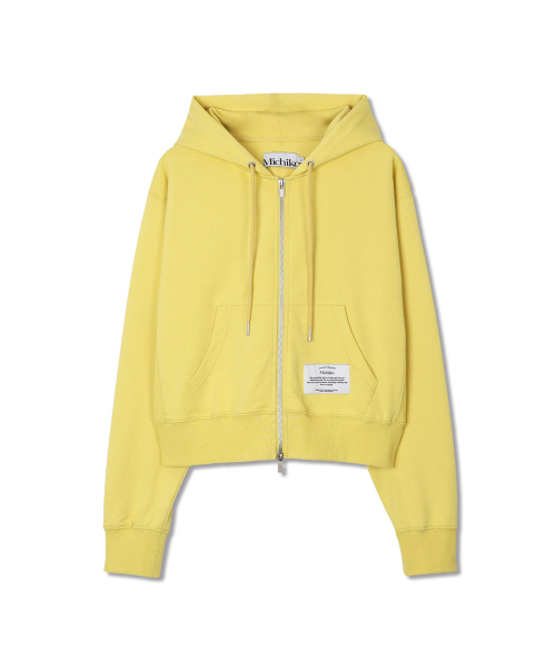 MICHIKO LONDON(ミチコ ロンドン)の「(Uni) イージーコットンフードジップアップカスタードイエロー(パーカー・レディース・その他・LARGE/MEDIUM)」の2枚目の写真