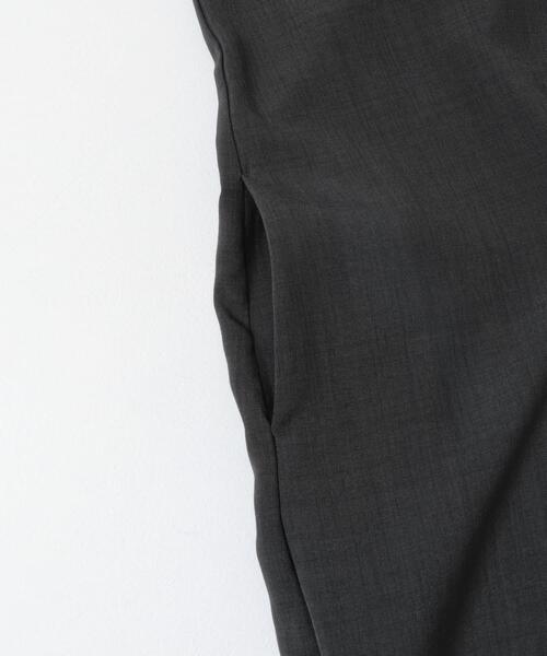 ITEMS URBANRESEARCH(アイテムズ アーバンリサーチ)の「『イージーケア/接触冷感/UVカット』SMOOTH LINEN TOUCH ジャンスカ(ジャンパースカート・レディース・キャメル/チャコールグレー・FREE)」の8枚目の写真