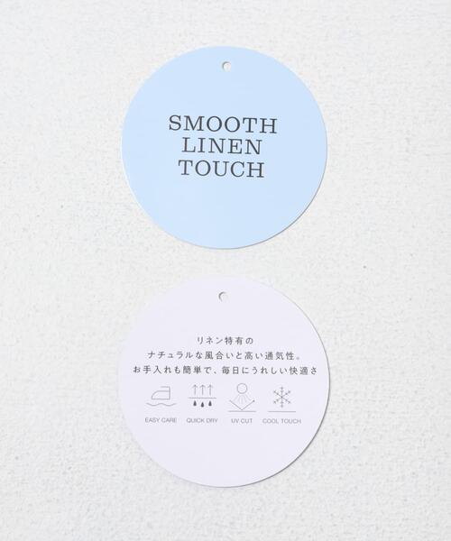 ITEMS URBANRESEARCH(アイテムズ アーバンリサーチ)の「『イージーケア/接触冷感/UVカット』SMOOTH LINEN TOUCH ジャンスカ(ジャンパースカート・レディース・キャメル/チャコールグレー・FREE)」の12枚目の写真