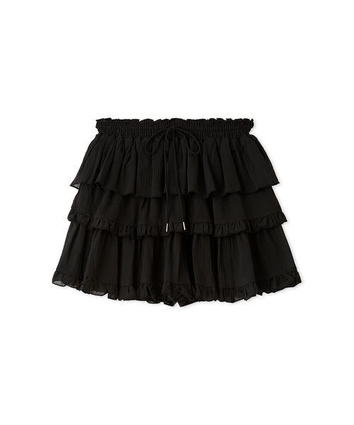 snidelあのちゃん着用♡ フリルティアードスカショーパン ♡可愛い フリルスカショーパン（その他パンツ）｜SNIDEL（スナイデル）の