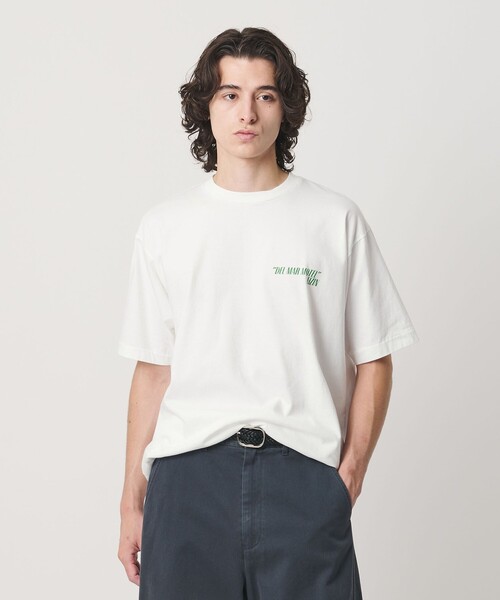 BEAUTY&YOUTH UNITED ARROWS(ビューティーアンドユースユナイテッドアローズ)の「【別注】<EIZIN SUZUKI>DEL MAR MOTEL プリント Tシャツ(Tシャツ/カットソー・メンズ・ホワイト・M/XL/L/S)」の2枚目の写真