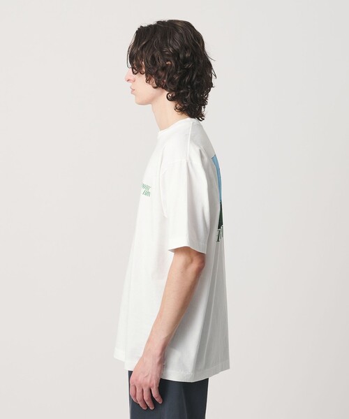 BEAUTY&YOUTH UNITED ARROWS(ビューティーアンドユースユナイテッドアローズ)の「【別注】<EIZIN SUZUKI>DEL MAR MOTEL プリント Tシャツ(Tシャツ/カットソー・メンズ・ホワイト・M/XL/L/S)」の5枚目の写真