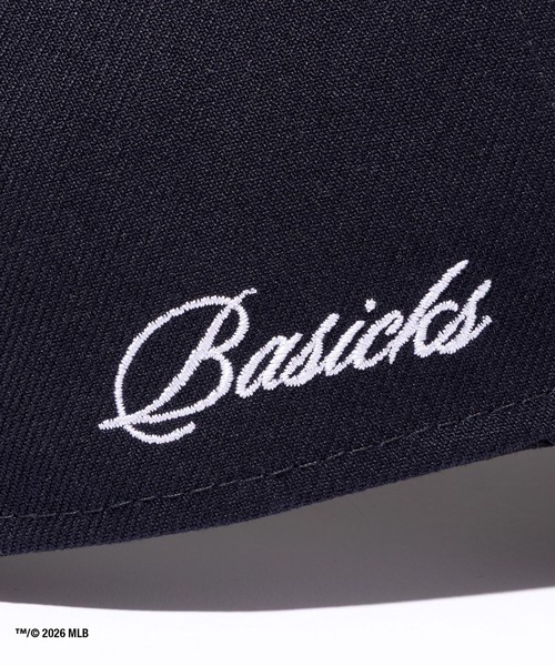 BASICKS（ベイシックス）の「BASICKS / ベイシックス×NEW ERA / ニューエラ YANKEES CAP（キャップ・メンズ・ネイビー・FREE）」の4枚目の写真