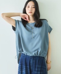 Doux archives（ドゥアルシーヴ）の「【ＵＶ・接触冷感・洗濯機可】ドロストＰＯ（Tシャツ/カットソー・レディース）」