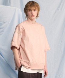 UNISEX》Nuance Graphics Prime-Over Hand Stitching Short Sleeve T