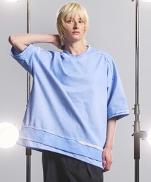 MAISON SPECIAL｜メゾン スペシャルのTシャツ/カットソー（ブルー