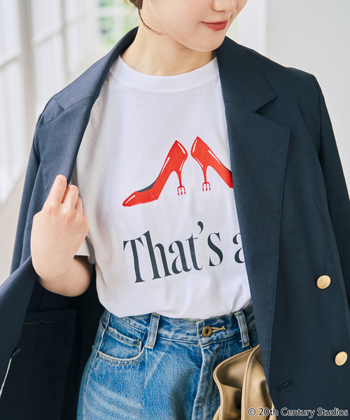 Spick & Span(スピックアンドスパン)の「《WEB限定 / 追加3》GOOD ROCK SPEED 別注The DEVIL WEARS PRADA(Tシャツ/カットソー・レディース・ホワイト×ホワイト/ブラック/ライトホワイト/ホワイト系その他/ホワイト・FREE)」の3枚目の写真