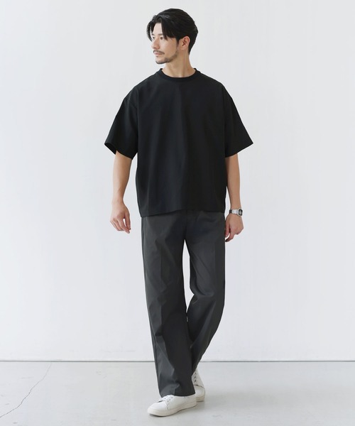 SPU(スプ)の「【接触冷感/ナチュラルストレッチ】ポリチノスラックス(スラックス・メンズ・ブラック/ベージュ/チャコール・S/L/XL/M)」の18枚目の写真