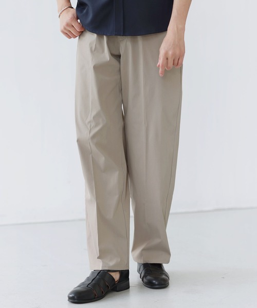 SPU(スプ)の「【接触冷感/ナチュラルストレッチ】ポリチノスラックス(スラックス・メンズ・ブラック/ベージュ/チャコール・S/L/XL/M)」の20枚目の写真