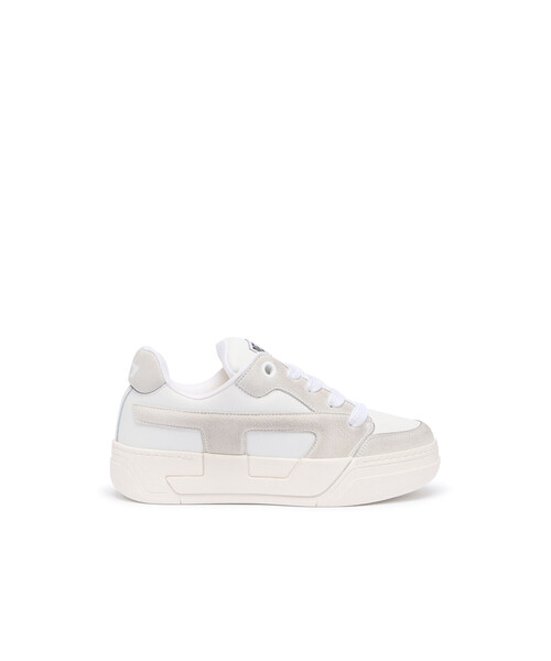 DIESEL(ディーゼル)の「ウィメンズ ローカットスニーカー S-D-OLLIE LOW W(スニーカー・レディース・ホワイト・38/39/37)」の1枚目の写真