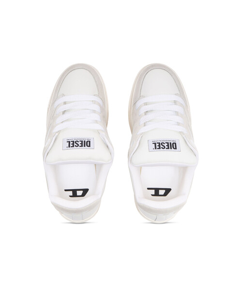 DIESEL(ディーゼル)の「ウィメンズ ローカットスニーカー S-D-OLLIE LOW W(スニーカー・レディース・ホワイト・38/39/37/36/40)」の5枚目の写真