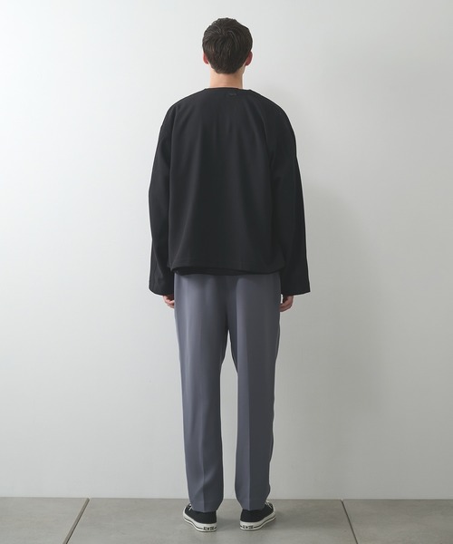 N.HOOLYWOOD(N.ハリウッド)の「【N.HOOLYWOOD】2252-CS10-007 CARDIGAN(カーディガン/ボレロ・メンズ・ダークグレー/ブラック・40/38/36)」の14枚目の写真