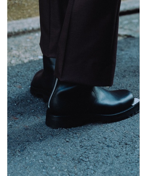 JOHN LAWRENCE SULLIVAN(ジョンローレンスサリバン)の「METAL TOE ZIP-UP BOOTS(ブーツ・メンズ・ブラック・7/9)」の4枚目の写真