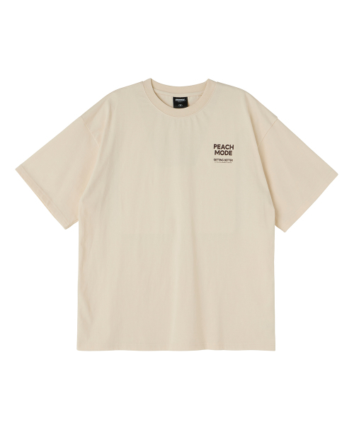 URBANAGE（アーバンエイジ）の「PEACH MODE オーバー半袖クリーム（Tシャツ/カットソー・メンズ・その他・MEDIUM/LARGE）」の22枚目の写真